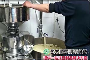 彭大顺豆腐机制作过程3